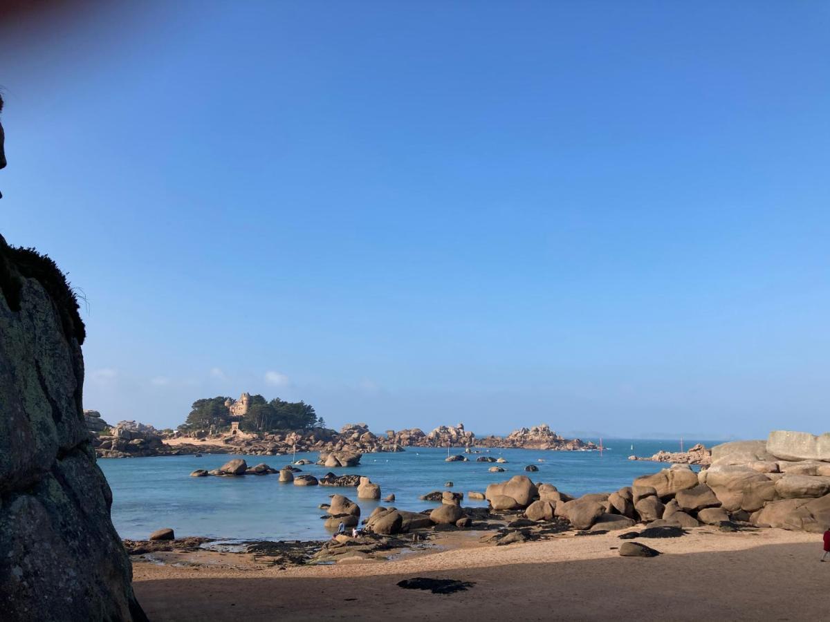 Les Hortensias A 50 M De La Plage De Trestraou Perros-Guirec Exteriér fotografie